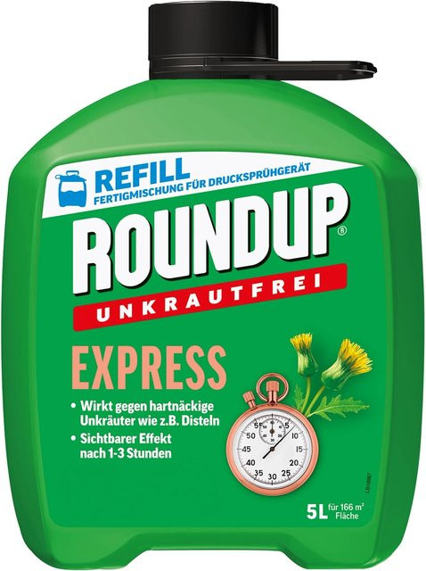 Roundup Unkrautfrei-Fertigmischung Express Spray zur Unkrautbekämpfung im Garten - Bild 1