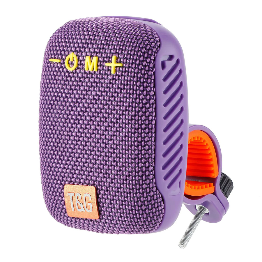 T&G TG392 Outdoor Fahrrad Bluetooth Lautsprecher, tragbare wasserdichte Sound Box in Schwarz - Bild 3