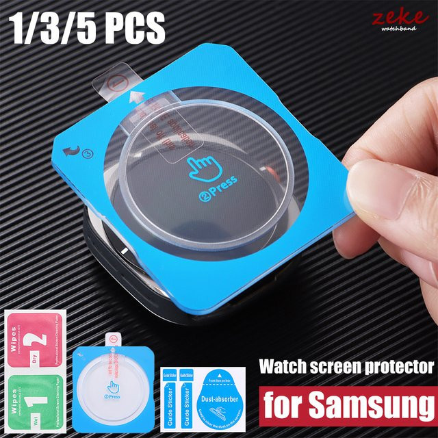 Displayschutzfolie Samsung Galaxy Watch 8 Classic/Watch8, Glas, 40 mm, 44 mm - Bild 1