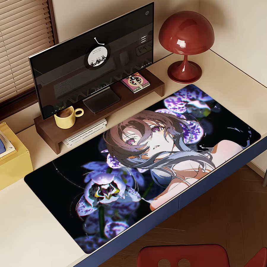Art Yoneyama Mai Mauspad in Multicolour, rutschfeste Schreibtischunterlage aus Gummi für PC und Laptop - Bild 4