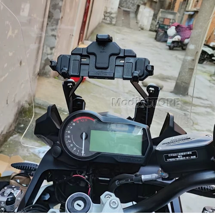 MODIT-HC Motorrad GPS Telefonhalterung für Honda NX400 und NX500 2024 in Schwarz - Bild 3