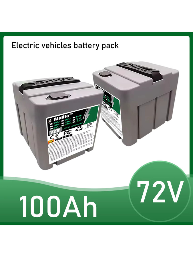 ALalito 72V Lithium-Batterie für 250W bis 2000W Motoren mit 20Ah Kapazität - Bild 5