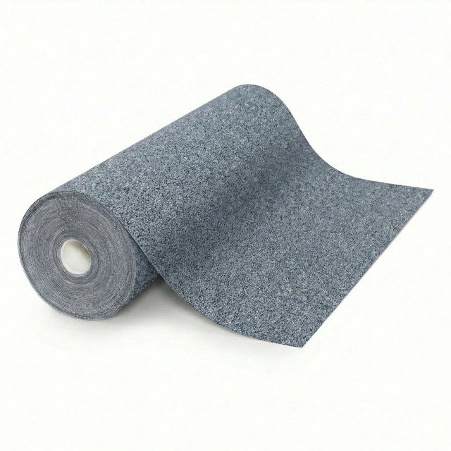 Floordirekt Nadelvlies Messeteppich Malta in Grau B: 200 cm, L: 1300 cm - Bild 1