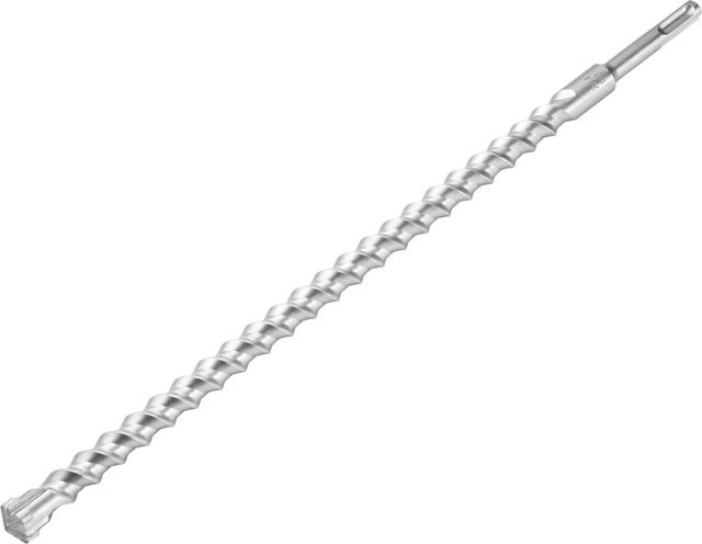 LUX-TOOLS Hammerbohrer SDS-Plus mit Carbide-Spitze, Farbe: Silber, Durchmesser: 18 mm, Länge: 400 mm - Bild 1