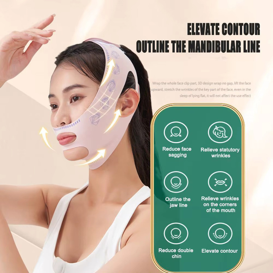 BIIZOECARE V Shaper V Linie Hebe Maske, Unisex - Bild 2