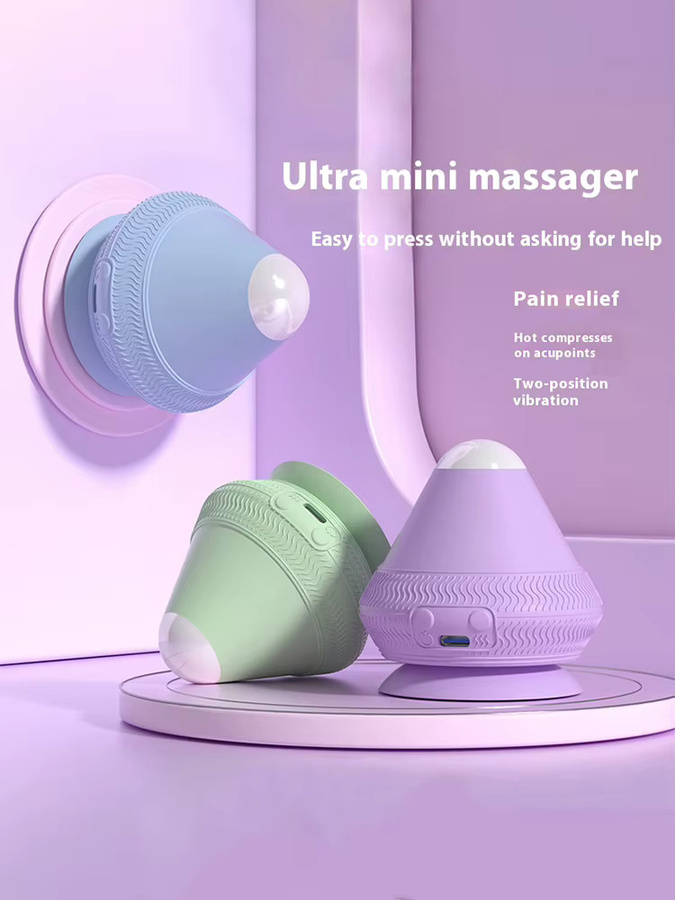 JOCESTYLE Elektrischer vibrierender Massageball mit Wärmefunktion, Unisex - Bild 3