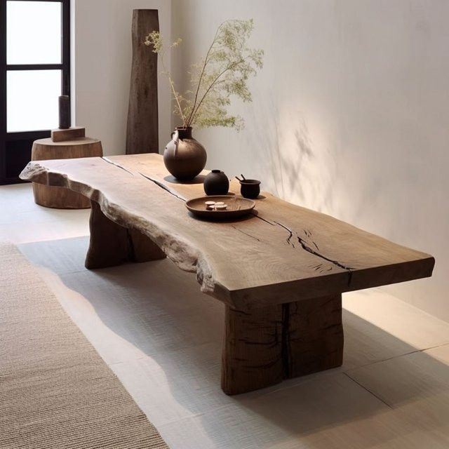 DUTRIEUX Esstisch aus Holz im Nordic Design, modern und minimalistisch, rechteckig, B: 140 cm, H: 75 cm, T: 75 cm - Bild 1