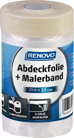 RENOVO Malerband aus Kunststoff in Transparent - Bild 1