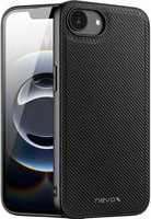 Nevox StyleShell NYLO Handyhülle für iPhone 17e und iPhone 16e in Schwarz - Bild 1
