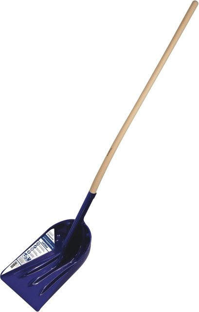 Sonneck Blue Max Kunststoffschaufel in Blau aus Polypropylen und Hartholz - Bild 1
