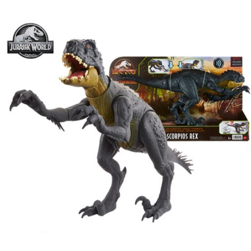 DewBloom Jurassic World Giftiger Skorpion Tyrannosaurus Rex Bewegliches Dinosaurierspielzeug ab 4+ - Bild 3