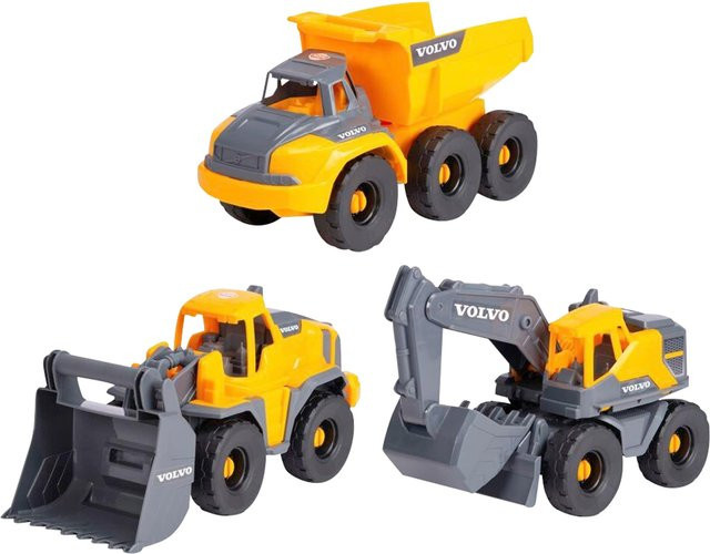 Dickie Toys Volvo Tough Work Force Baustellenfahrzeuge ab 3 Jahren - Bild 1