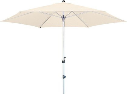 Doppler Sonnenschirm Expert in Beige mit Ø 320 cm, abknickbar und Sonnenschutzfaktor 80+ - Bild 1