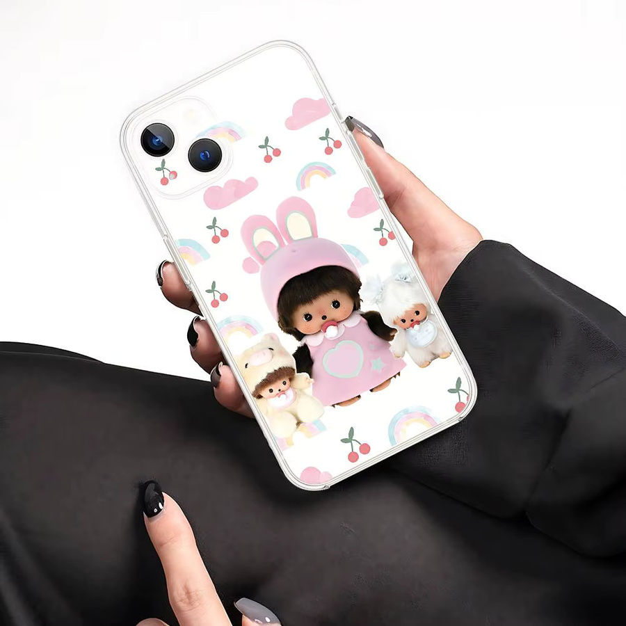 Mesuca Transparente Stoßfeste Silikonhülle für iPhone Modelle, durchsichtiges Handycase für iOS - Bild 3