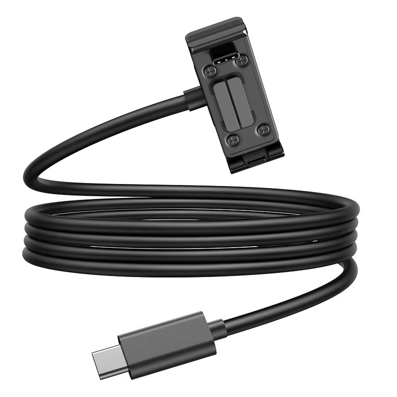 TELESIN Wasserdichtes magnetisches Lade-Seitenabdeckungs-Kabel-Set für GoPro Hero 9, 10, 11, 12, 13 mit USB-C in Schwarz - Bild 3