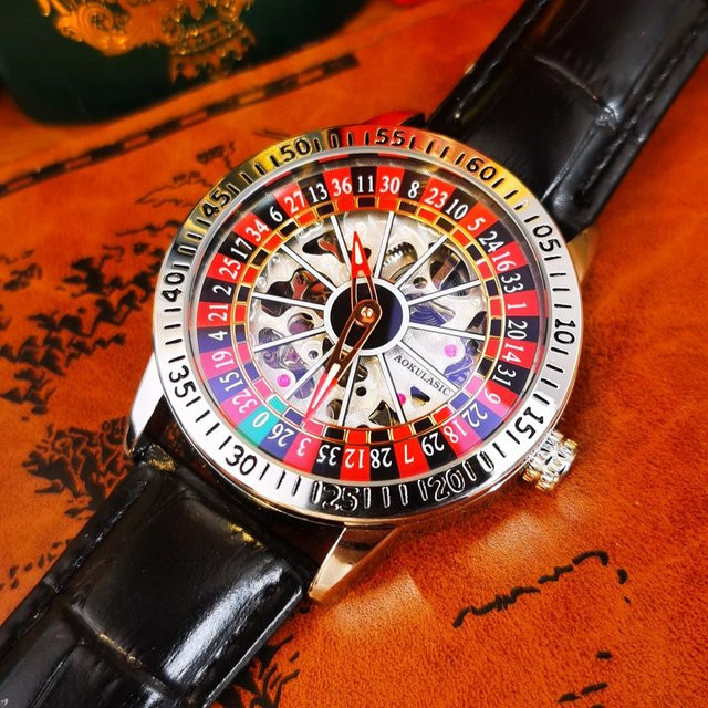 AOKULASIC Armbanduhr, Automatik, Edelstahl, Herren - Bild 1