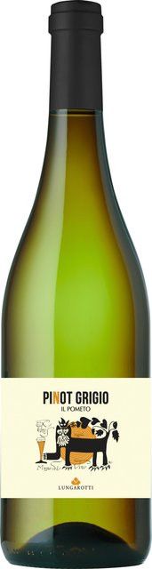 Lungarotti Il Pometo Pinot Grigio Weißwein, 2024, Umbrien, trocken, 0,75 l - Bild 1