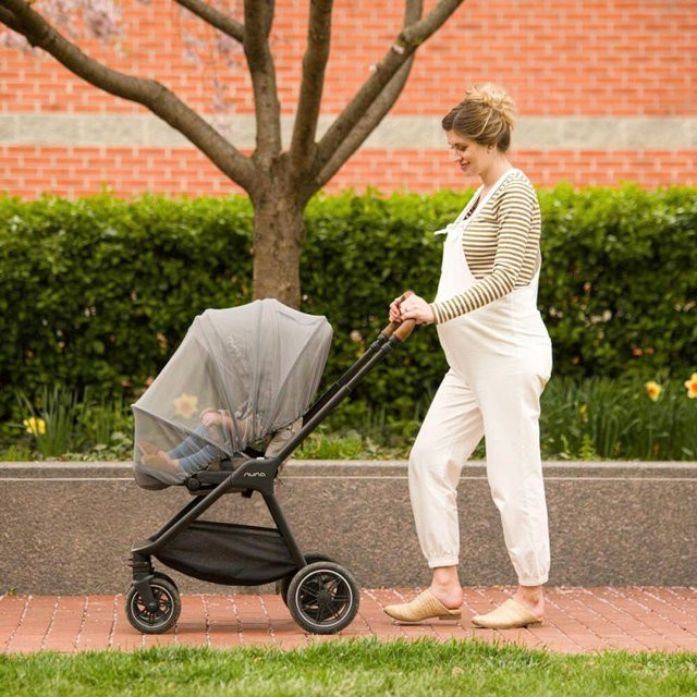 Nuna Insektenschutz für Kinderwagen in Grau und Transparent - Bild 1