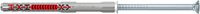 Fischer DuoXpand Langschaftdübel für Beton, Farbe: Grau/Silber, Durchmesser: 8 mm, Länge: 100 mm - Bild 1