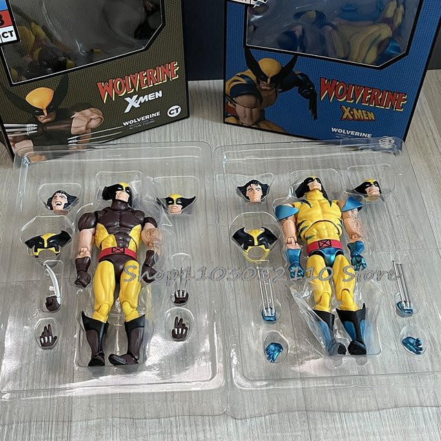 CT Toys Wolverine Mafex 096 Actionfigure, Marvel, Braun, Einzelfigur - Bild 1