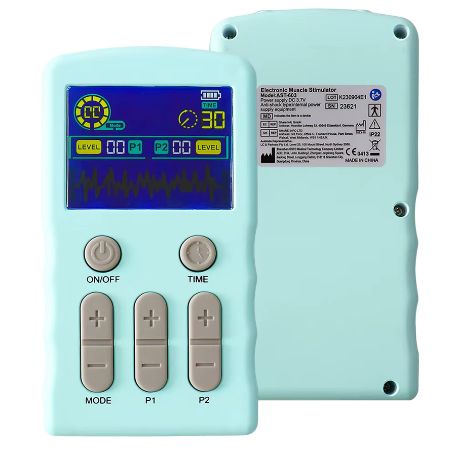 Raiuleko Elektrischer Muskelstimulator, 50 Stufen, Unisex - Bild 4