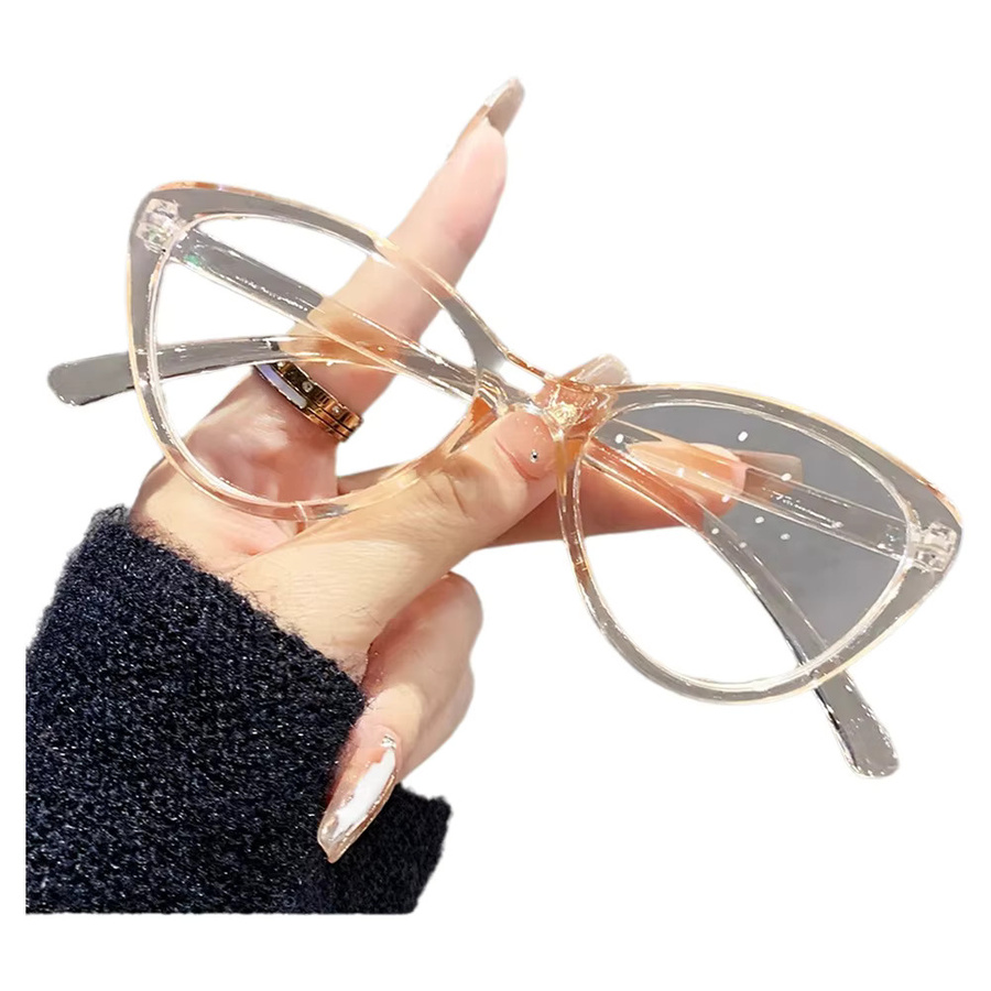 Hindfield Korrektionsbrille Cat Eye, Vollrand, transparent, Kunststoff - Bild 2