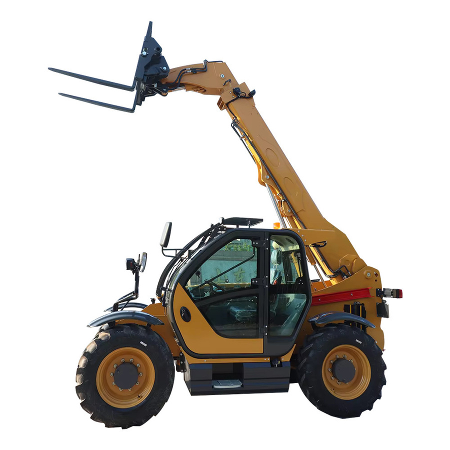 Maßgefertigter Teleskop-Gabelstapler nicosail für Modulbau-Installation CE Euro 5 mit Hydraulik - Bild 2