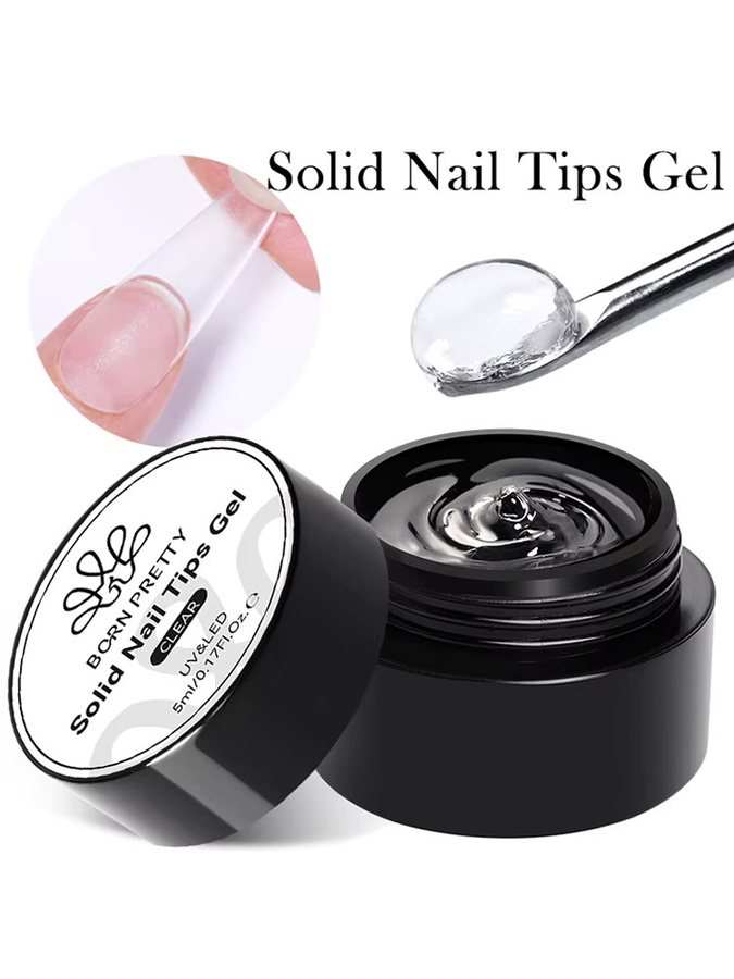 BORN PRETTY Gel-Nagellack, Transparent, Glänzend, 5 ml - Bild 6