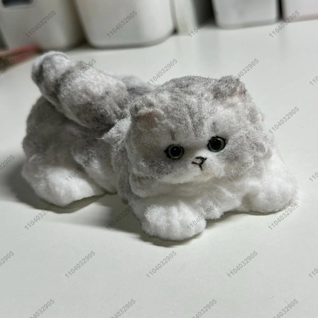 A Family Of Home Textiles Kätzchen Taba Squishy Liegende Katze, Fidget Spielzeug, Quetschspielzeug - Bild 1