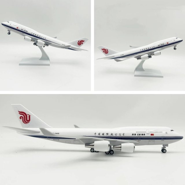 ZOCO B747 Air China Airlines Flugzeugmodell, 1:250, Harz, 30cm - Bild 1