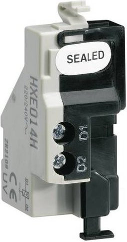 Hager Unterspannungsauslöser HXE013H in Weiß, 110 V / 120 V - Bild 1