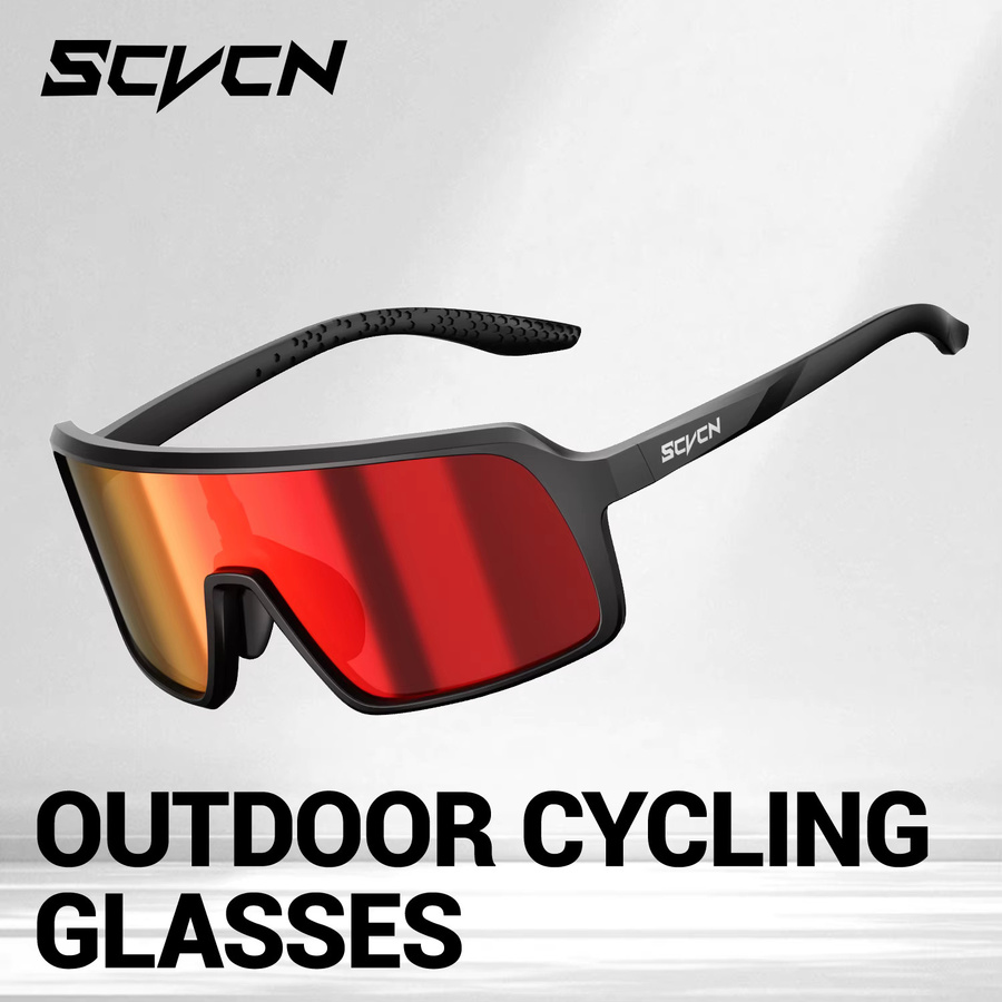 SCVCN Sonnenbrille Photochrome, Vollrand, Unisex, Kunststoff - Bild 1