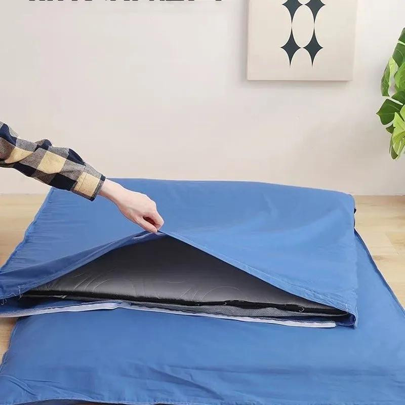 Yiran Furniture Matratzenschoner mit Reißverschluss aus Polyester, antibakteriell und milbenresistent, B/T/H: 90 x 190 x 7,62 cm - Bild 1