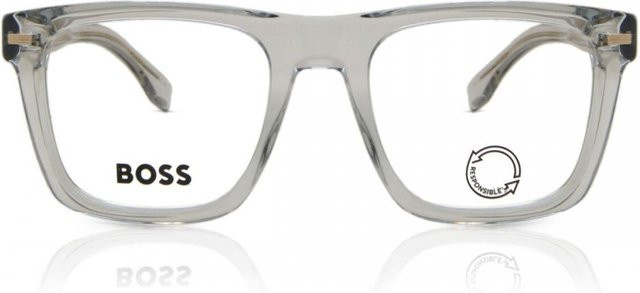 Boss 1445 Kb7 Korrektionsbrille, Vollrand, Square, Acetat, Transparent Grey, Herren - Bild 1