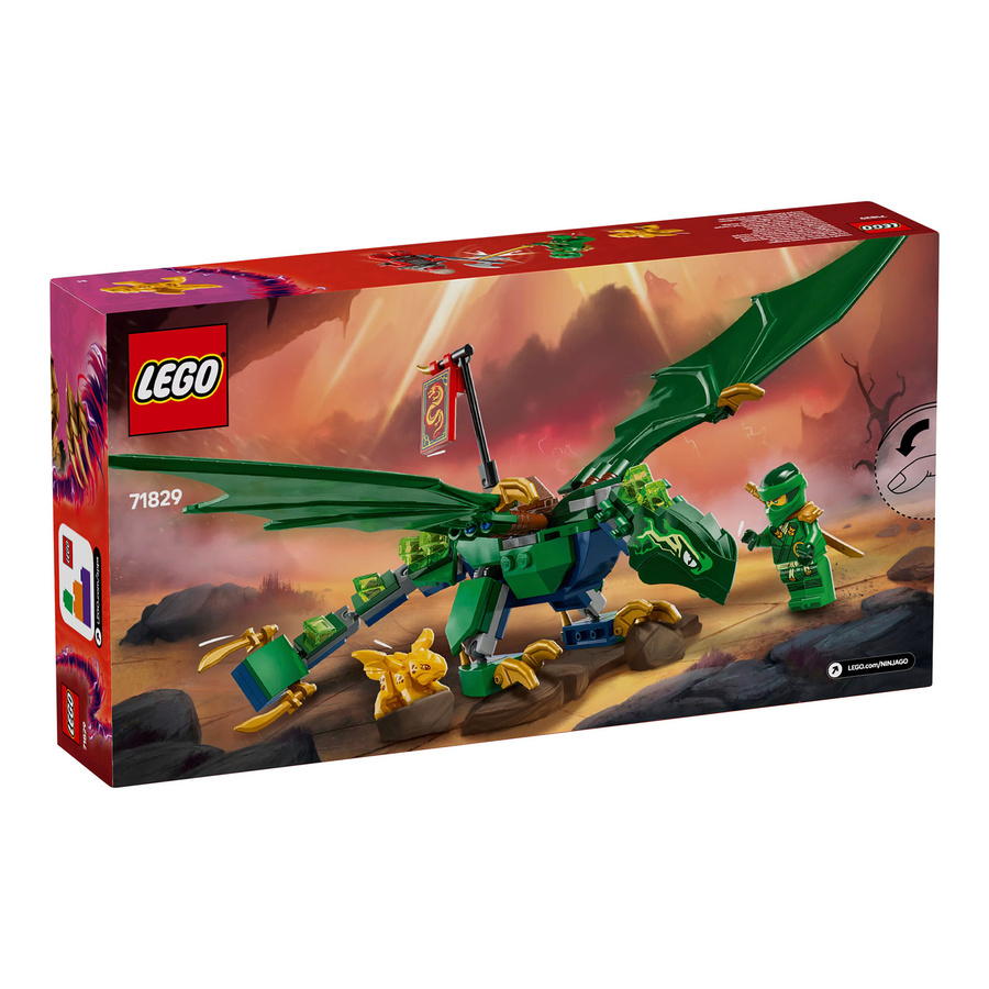 Lego Ninjago Lloyds grüner Walddrache Konstruktionsspielzeug - Bild 4