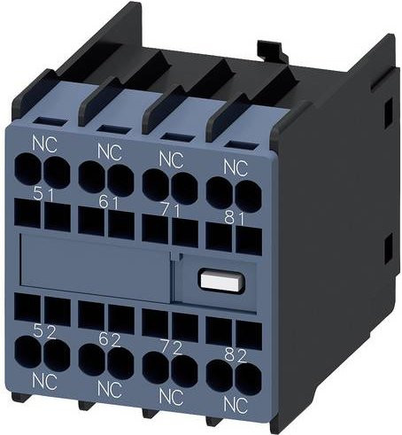 Siemens Hilfsschalterblock 3RH2911-2GA04 in Grau - Bild 1