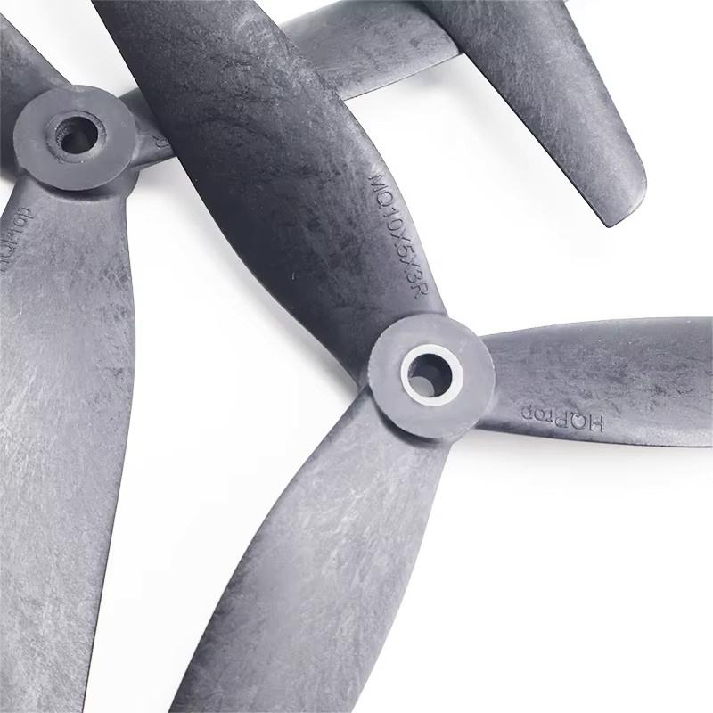 HQ Macroquad Propeller Set für FPV-Drohnen, 4 Stück (2CW + 2CCW), 3-Blatt Carbonverstärktes Nylon, Schwarz - Bild 4