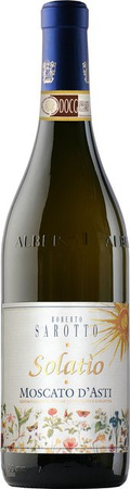 Sarotto Moscato d'Asti Solatio, Moscato Weißwein, Piemont, 2025, lieblich, 5,0% Vol., 0,75 l