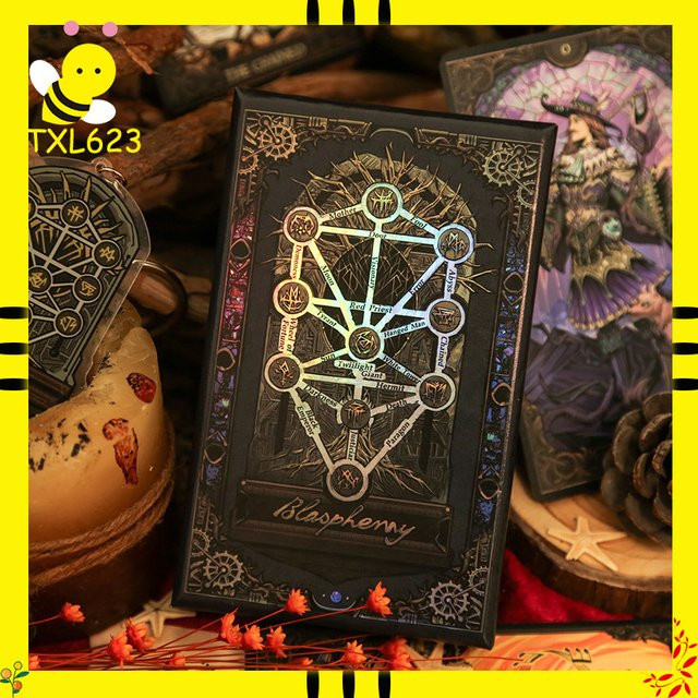Bandai Lord Of Mysteries Tarot-Deck, Set, 22 Karten, Schlüsselanhänger, Postkarte - Bild 1