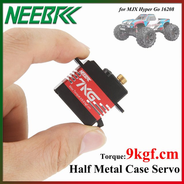 NEEBRC Digitales Servo, Metallgetriebe, Schwarz, Zubehör - Bild 1