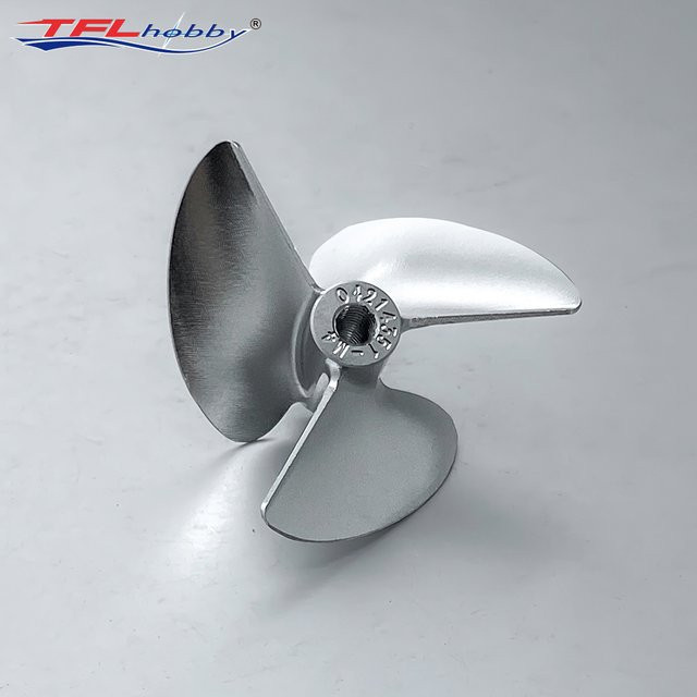 TFL Dreiflügeliger Propeller O-Serie, Aluminiumpropeller, Grau, Metall - Bild 1
