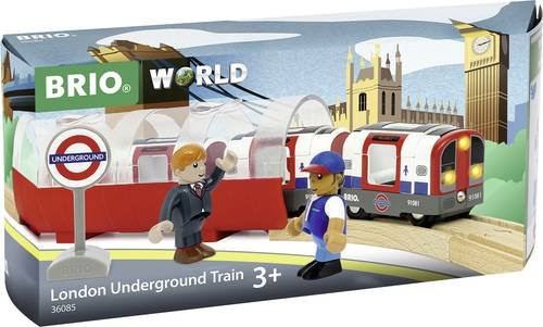 BRIO Trains of the World Londoner U-Bahn Spielfahrzeug mit Licht und Sound - Bild 1