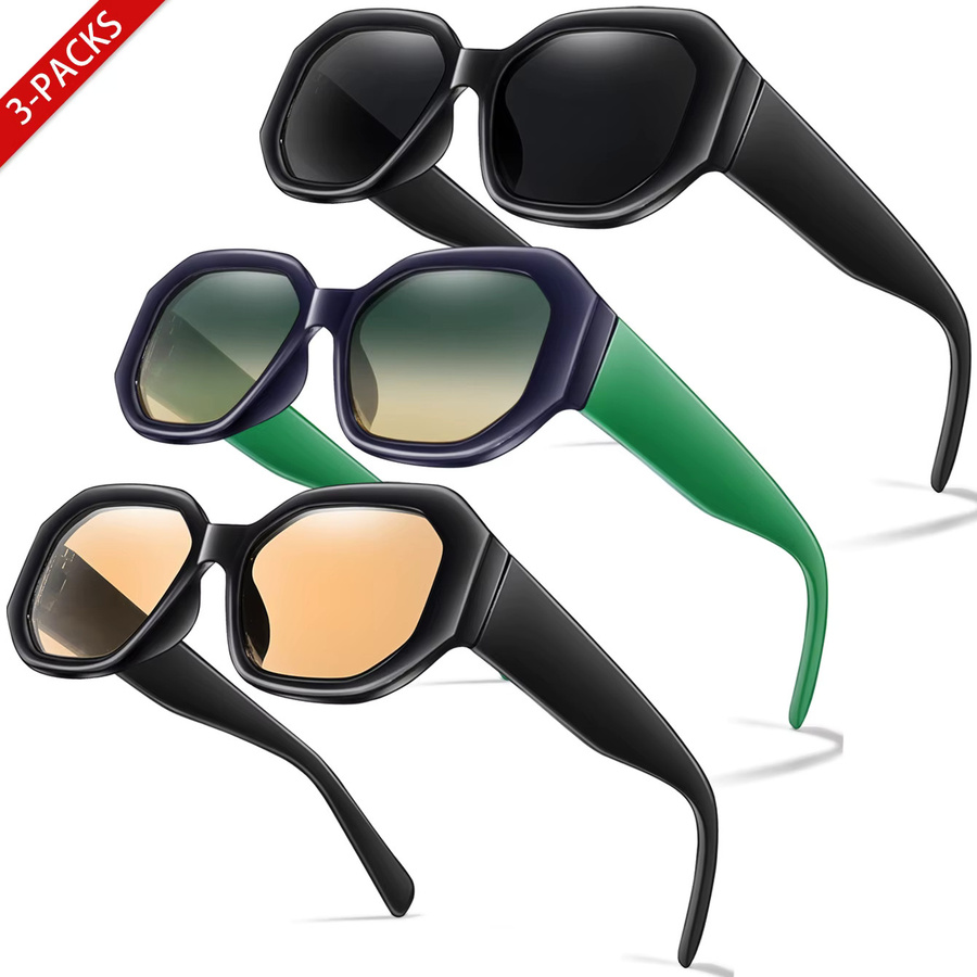TAMWY Sonnenbrille, rund, Vollrand, Kunststoff, Unisex, multicolour - Bild 1