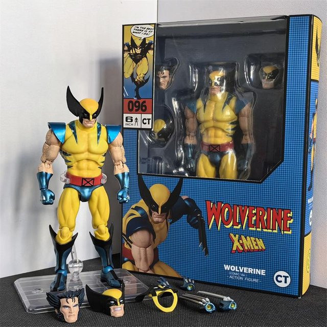 CT Factory Wolverine Mafex 096 X-Men Actionfigur, ab 14 Jahren - Bild 1