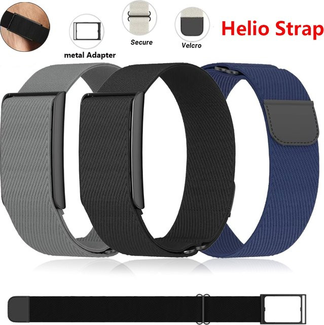 Amazfit Helio Uhrenarmband, Nylon, Schwarz, Unisex - Bild 1
