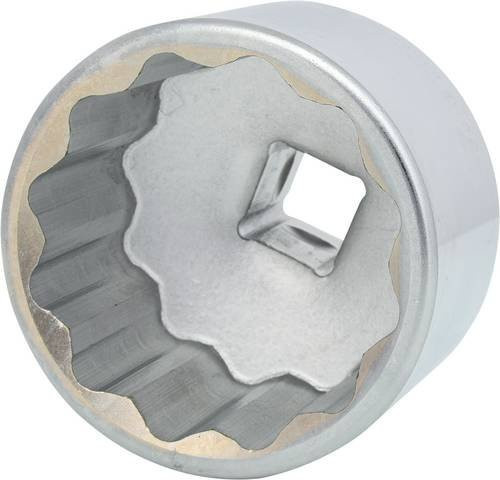 KS Tools 3/4 Zoll 12-kant-Stecknuss kurz in Silber aus Chrom-Vanadium-Stahl - Bild 1