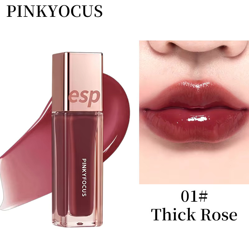 Pinkyfocus Lipgloss, 01# Thick Rose, Glänzend - Bild 4