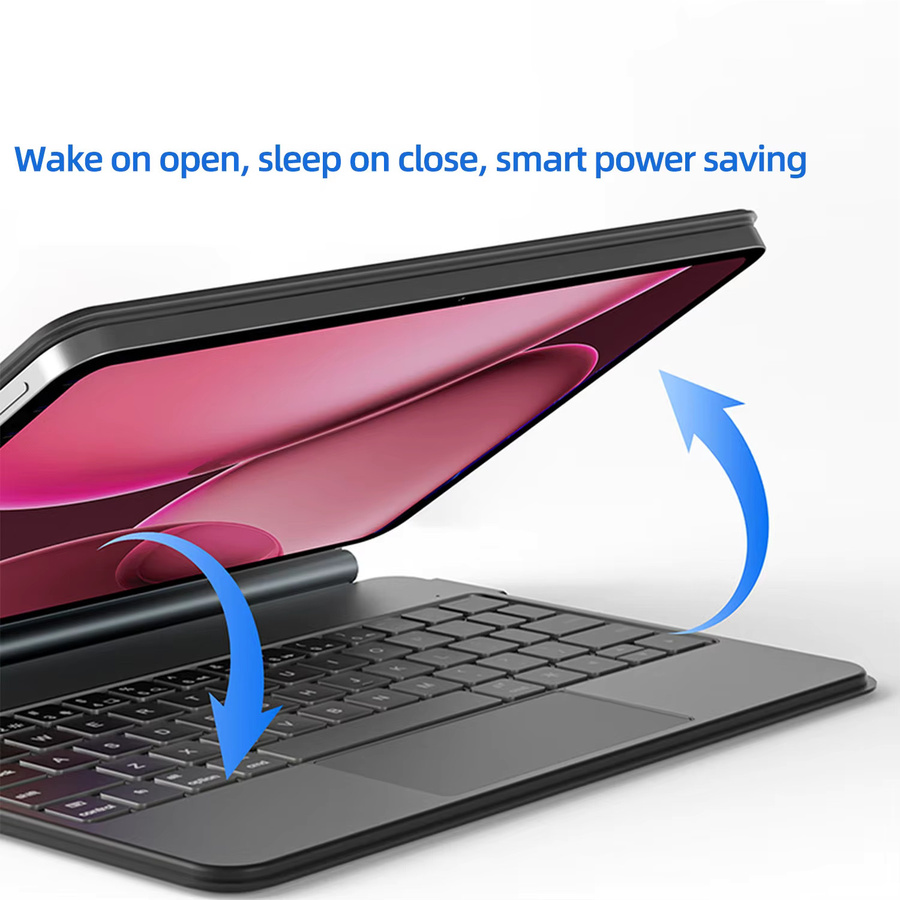 LFOIQN Magic Keyboard mit Multi-Touch TrackPad für OnePlus Pad 3 13,2 Zoll und OPPO Pad 4 Pad4 Pro 13,2 Tablet in Schwarz - Bild 5