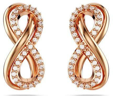 Swarovski Ohrringe, Zirkonia, Roségold, Damen - Bild 1
