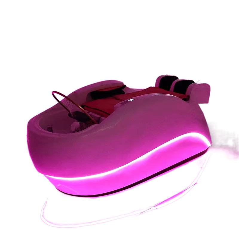 FULANG Elektrisches 4D Intelligentes Shampoo-Bett für Kopfhaut-Spa in Weiß, Waschstation für Friseursalons mit Wasserkreislaufsystem, B/T/H: 190,0 x 80,0 cm - Bild 3